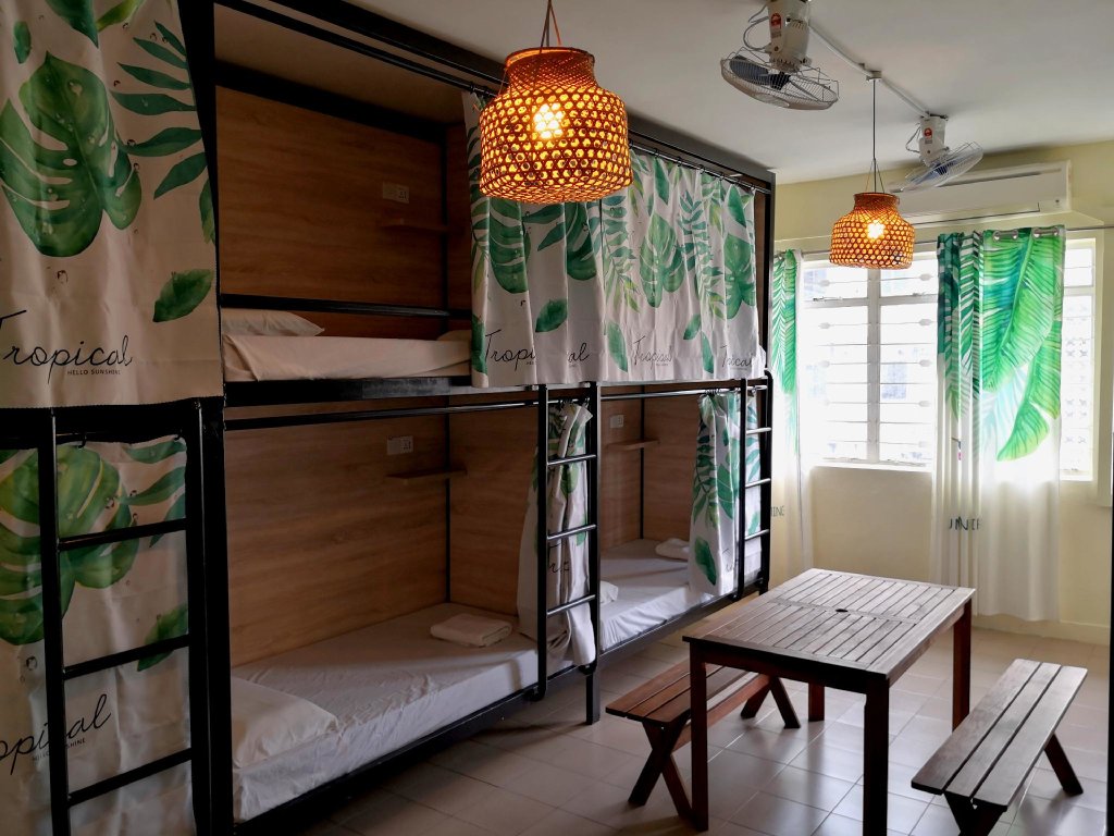 Bett im Wohnheim Akinabalu Youth Hostel