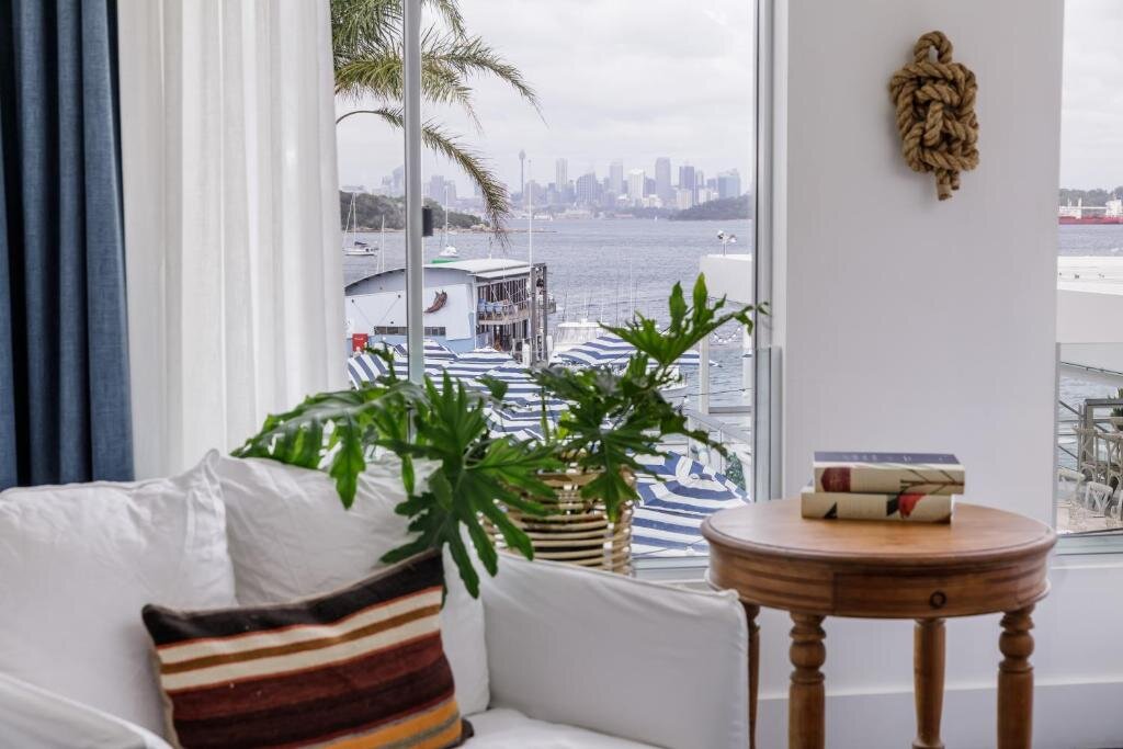 Standard Double room with harbour view Watsons Bay Boutique Hotel