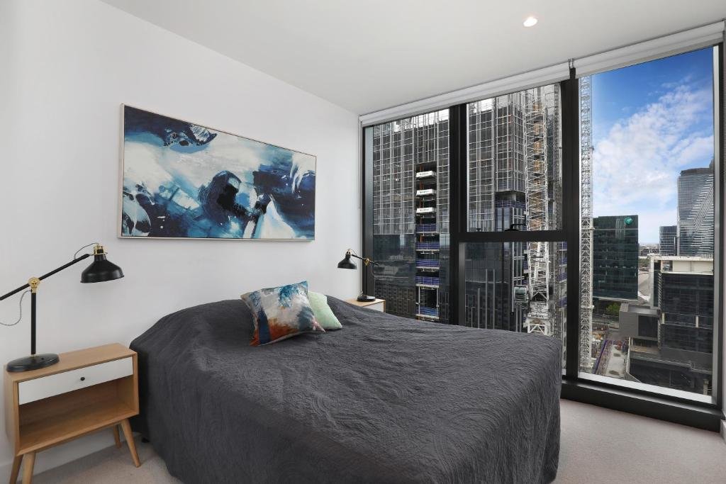 Apartment 2 Schlafzimmer Orange Stay at Melbourne Quarter