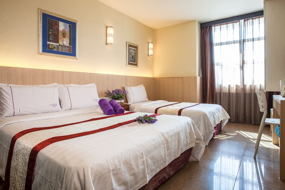 Deluxe simple chambre Hotel Zamburger Lavender Permas