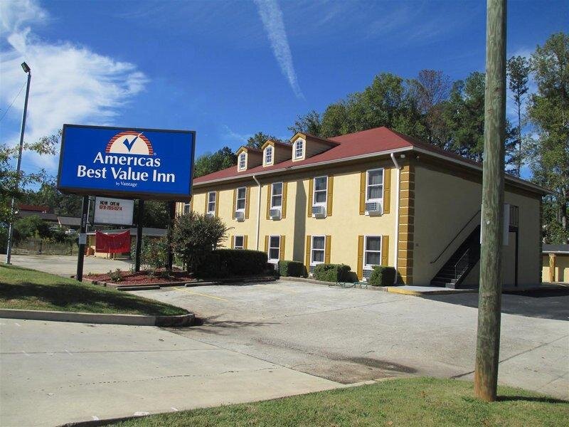 Cama en dormitorio compartido Americas Best Value Inn Stone Mountain Atlanta E