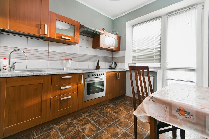 Cama en dormitorio compartido 2 dormitorios Kvartirnoe byuro IziRent EasyRent na ul. Ofitserskaya, 4b