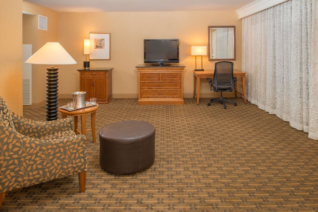 Standard Doppel Zimmer mit Gartenblick Hilton Seattle Airport & Conference Center