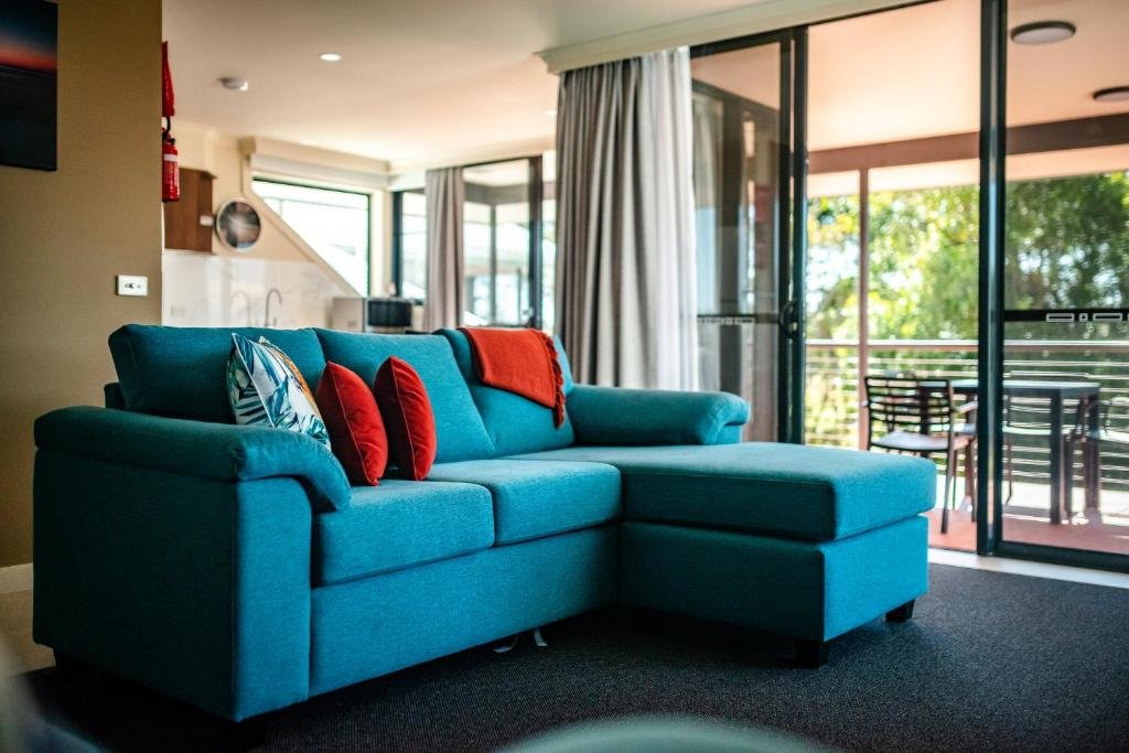 Апартаменты Цокольный этаж с 2 комнатами Riverside Holiday Resort Urunga