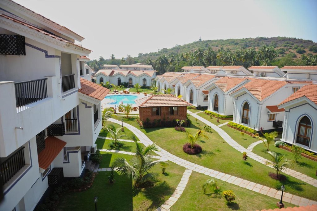 Апартаменты Пентхаус с балконом и с красивым видом из окна Susegad Suites Goa Apartments & Villas Riviera Hermitage Arpora