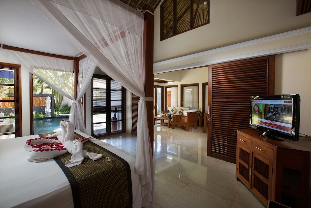 Семейная вилла с 2 комнатами с балконом Bali baliku Private Pool Villas