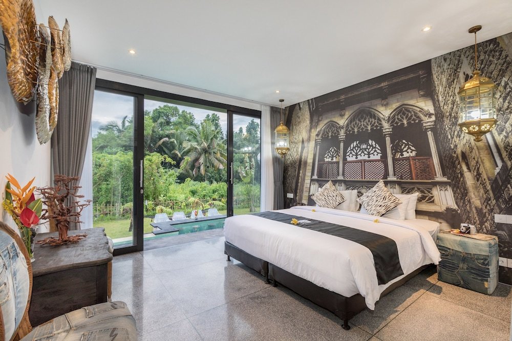 Вилла Luxury с 4 комнатами с видом на бассейн Zebra Villa by Nagisa Bali