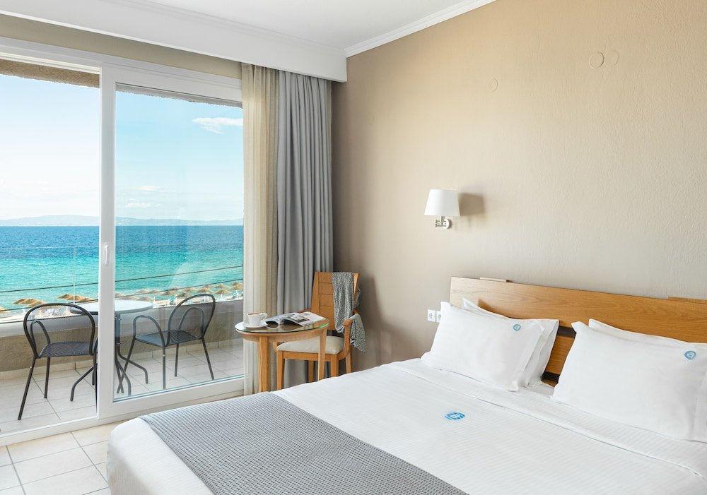 Standard double chambre avec balcon Antigoni Seaside Resort