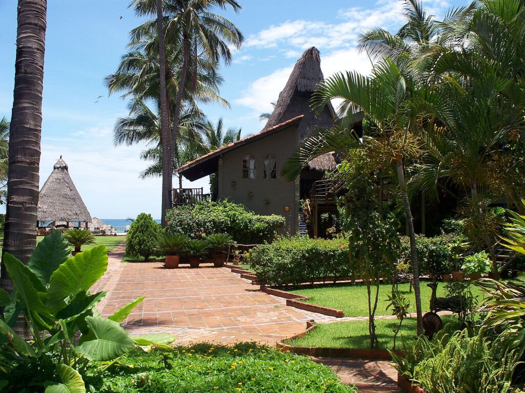 Casa o chalet Cabañas del Capitan 3* ➜ Rincón de Guayabitos, Nayarit (73  Comentarios del Hoteles). Reserve el Cabañas del Capitan 3*