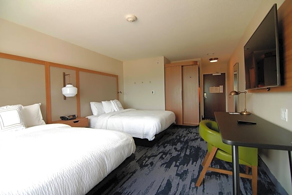 Standard quadruple chambre Vue sur la ville Fairfield Inn & Suites by Marriott Winona