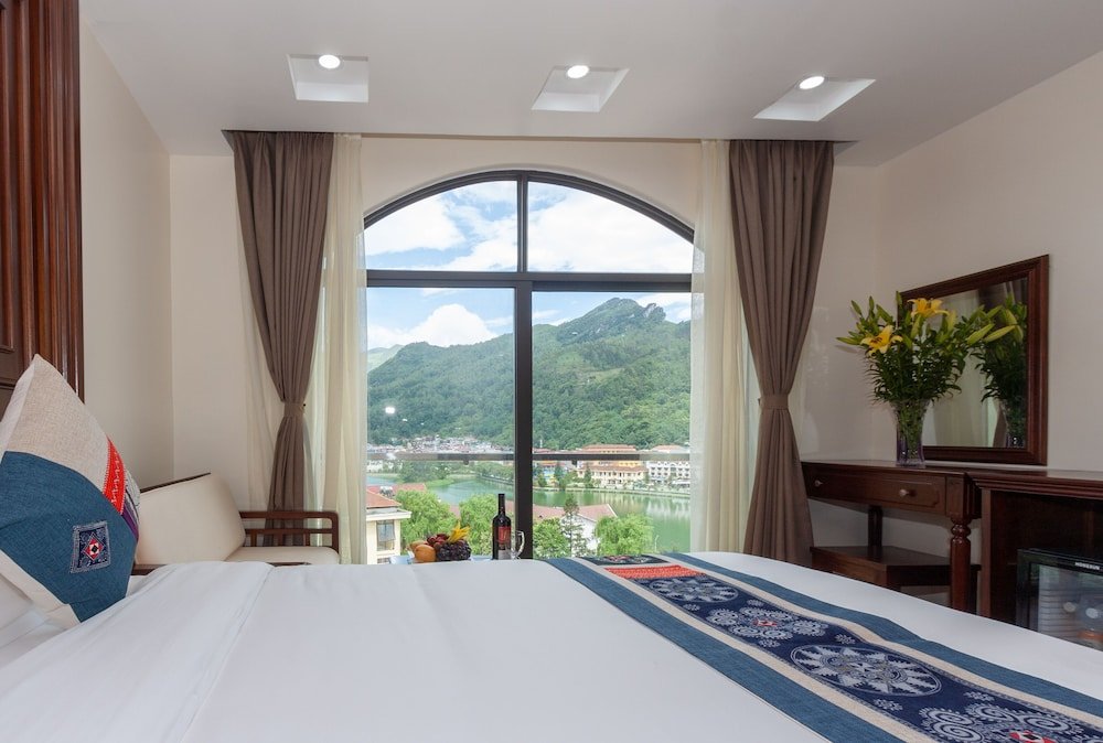 Standard Doppel Zimmer mit Bergblick Sapa Passion Hotel & Spa