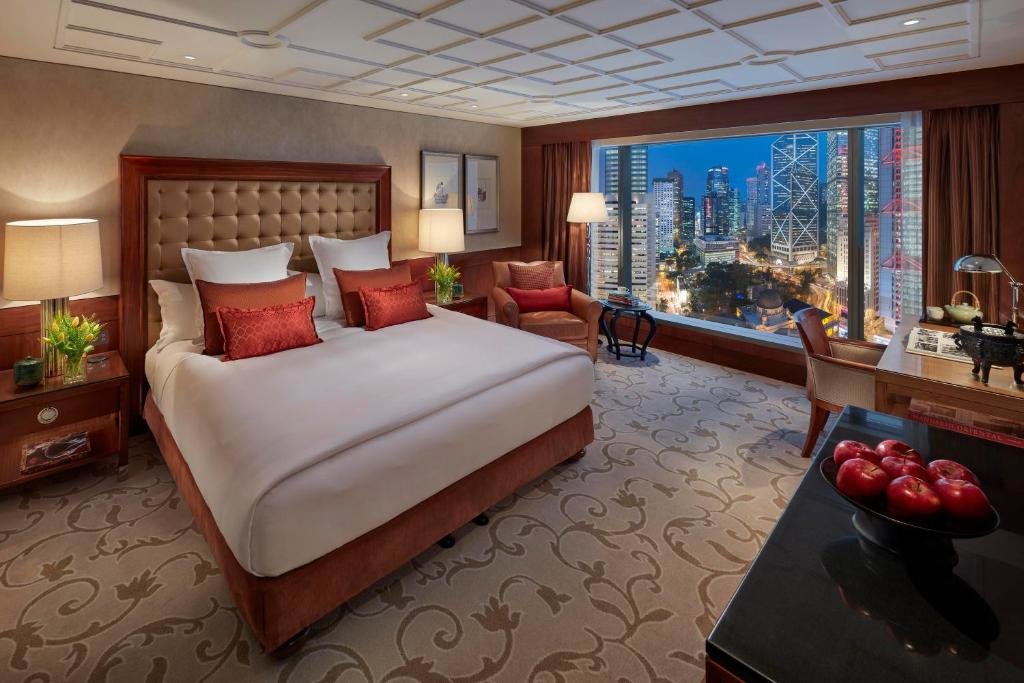 Standard Doppel Zimmer mit Blick Mandarin Oriental Hong Kong