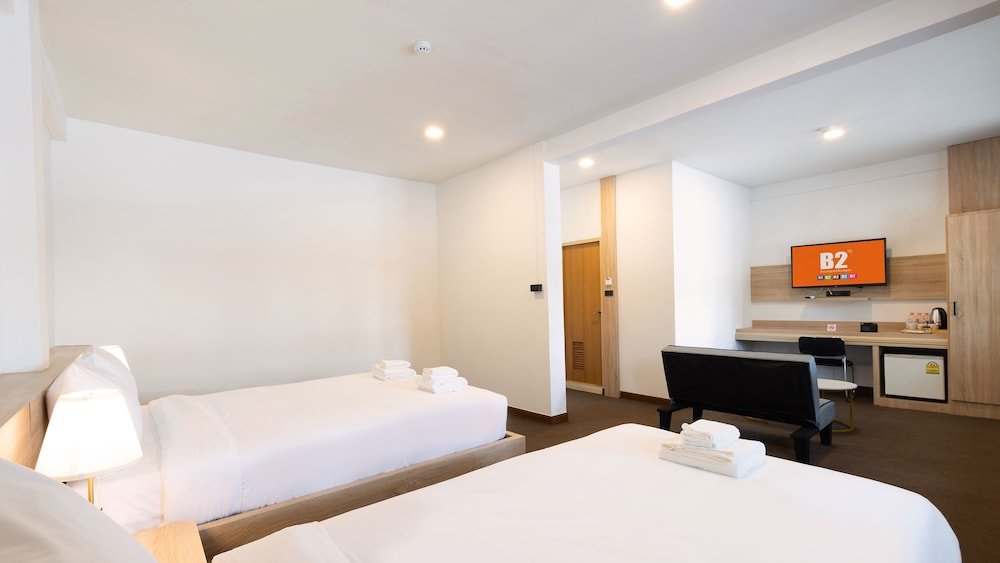 Deluxe Dreier Zimmer 1 Schlafzimmer B2 Phayao Boutique & Budget Hotel