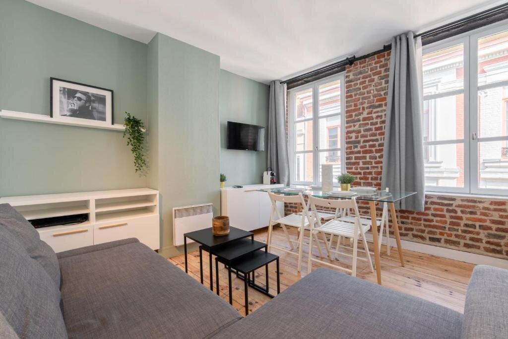 Apartment Lille Grand Place - Cozy Flat for 3 Pers