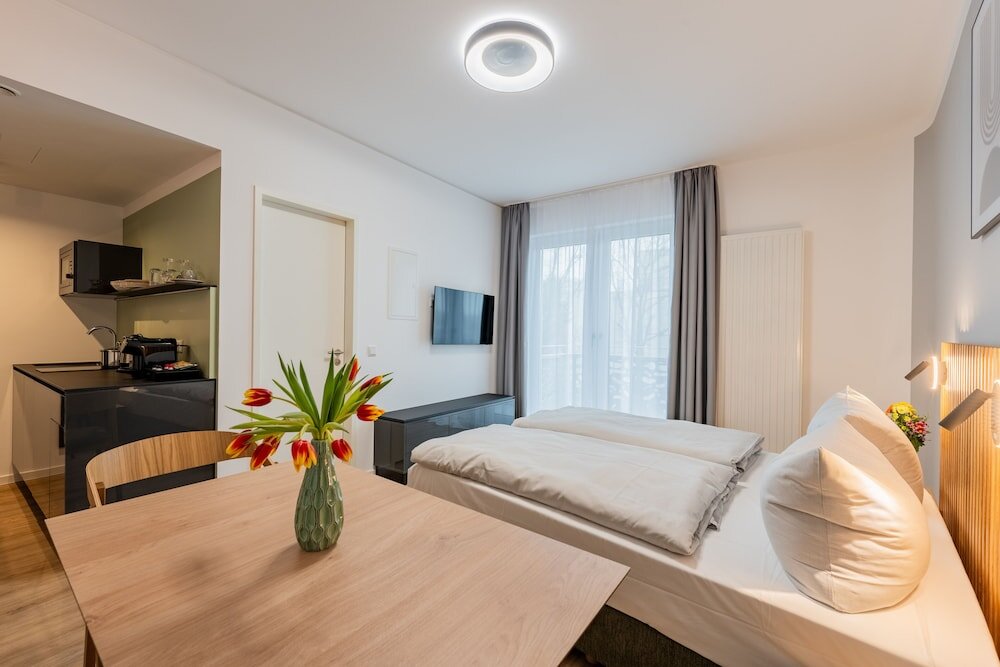 Estudio doble con balcón Nena Apartments Berlin-Adlershof