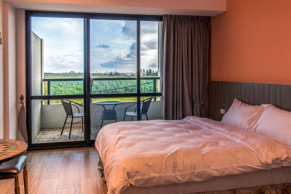 Standard Double room with city view Penghu oosleep homestay