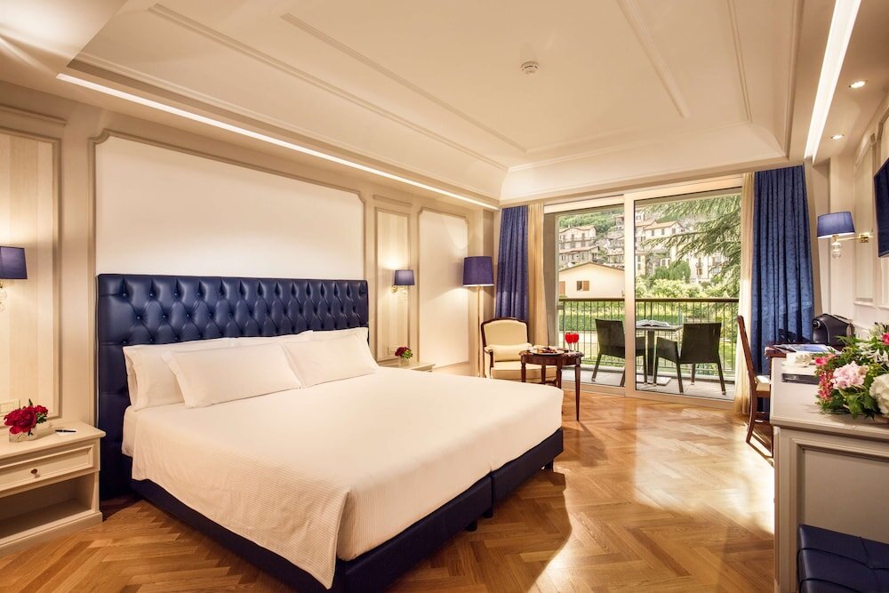 Двухместный номер Deluxe с балконом и с видом на сад Grand Hotel Imperiale Resort & SPA
