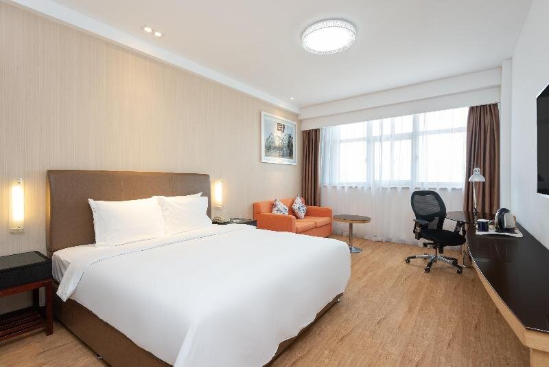 Habitación doble Estándar Holiday Inn Express Shanghai Zhabei, an IHG Hotel