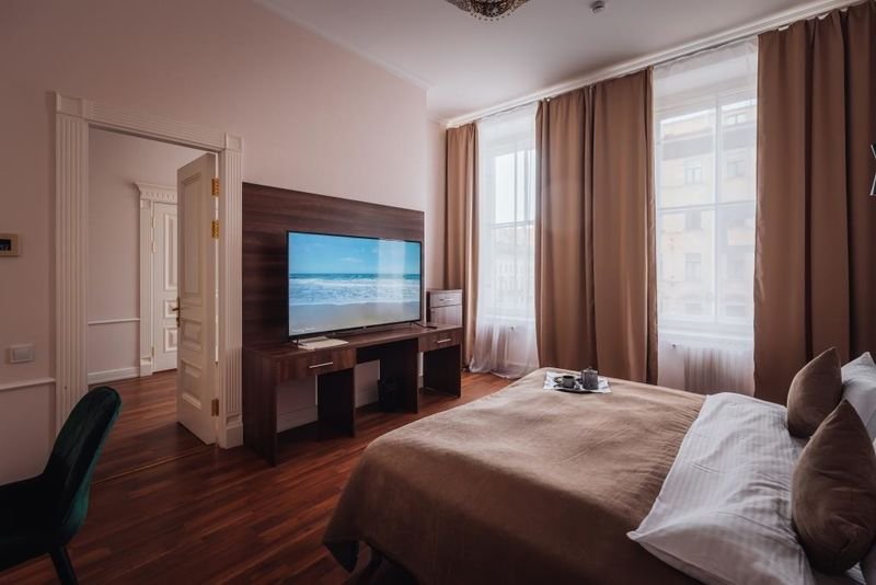 Presidential Kazan Cathedral View Suite with balcony Hotel Kempf Nevsky