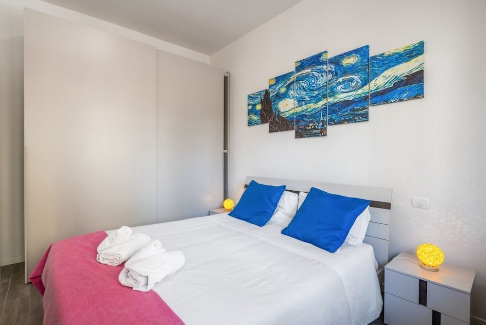 Apartment 1 Schlafzimmer mit Balkon Lulli Bright and Cozy Flat