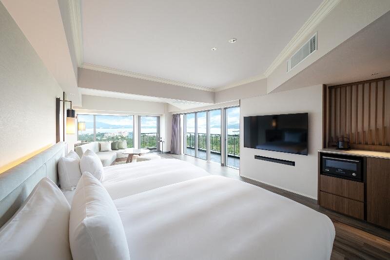 Habitación doble Estándar con balcón Oriental Hotel Okinawa Resort & Spa