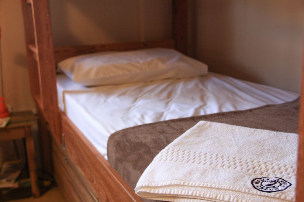 Кровать в общем номере Mama Africa Hostel