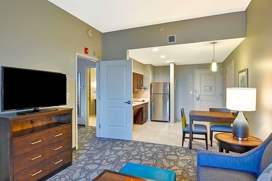 Suite 1 camera da letto con vista sul fiume Homewood Suites By Hilton Schenectady