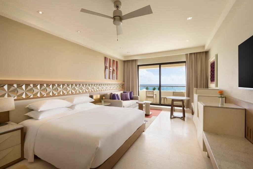 Двухместный номер oceanfront Hyatt Ziva Cancun