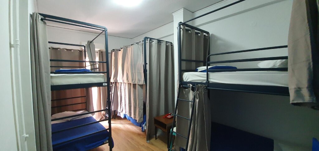 Кровать в общем номере Sparta Team Hotel