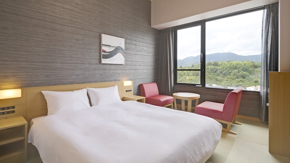 Camera doppia Standard con vista sulle montagne Grandvrio Hotel Miyajima Wakura - ROUTE INN HOTELS