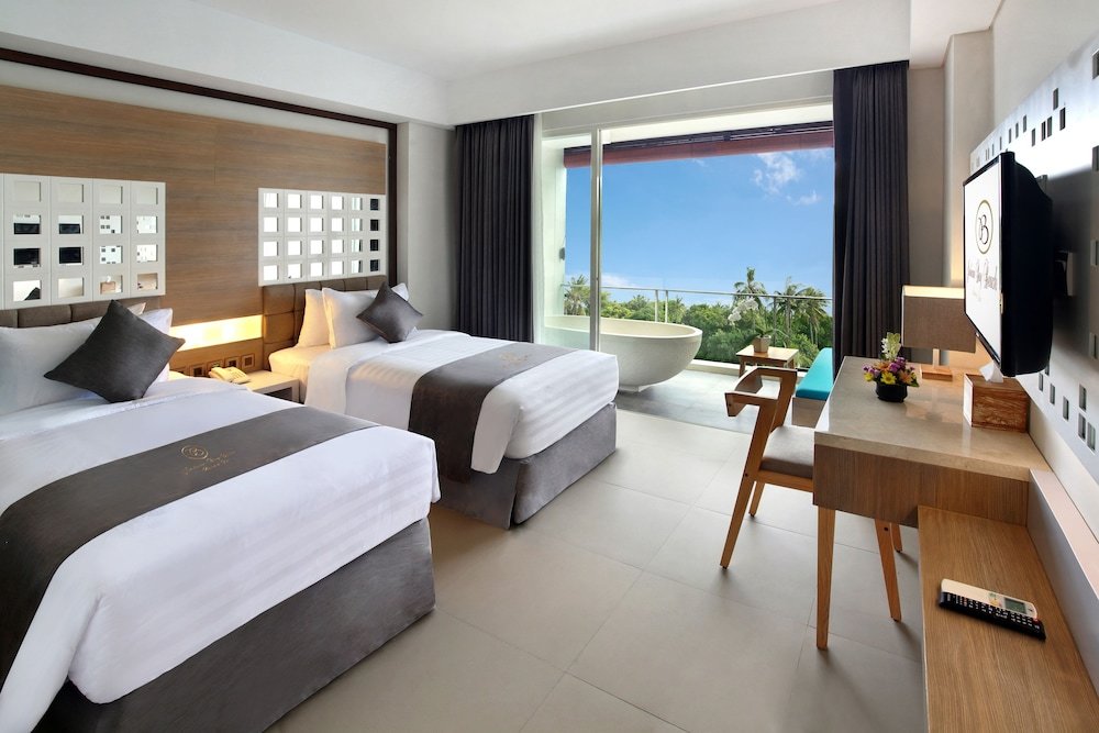 Deluxe Double room with balcony Jimbaran Bay Beach Resort and Spa by Prabhu