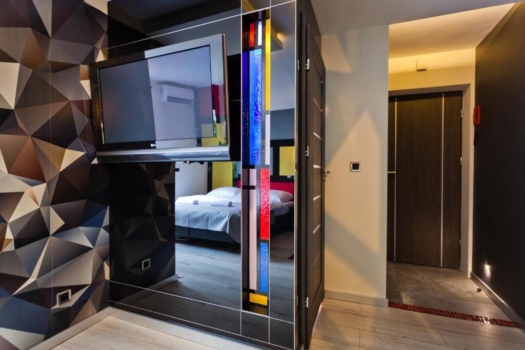 Apartament Trójkąty I Kwadraty 兰卡特