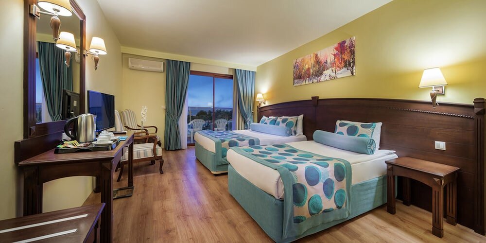 Standard Zimmer mit Balkon und mit Gartenblick Selge Beach Resort & Spa - Halal Ultra All Inclusive