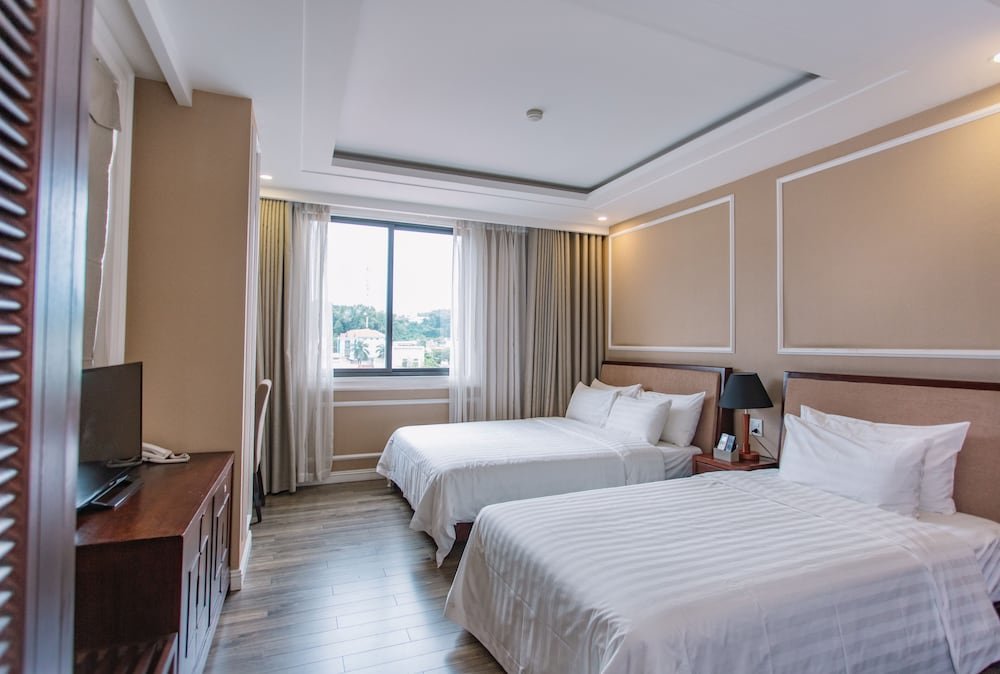 Двухместный номер Deluxe с видом на реку Cao Minh Hotel