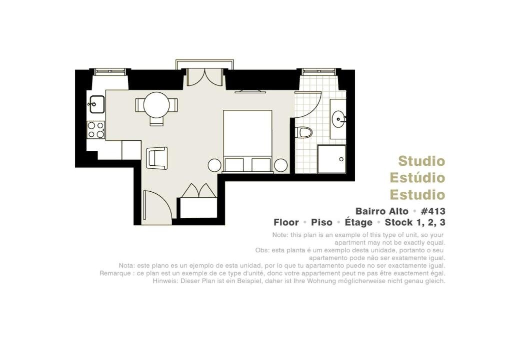 Studio Lisbon Serviced Apartments - Bairro Alto