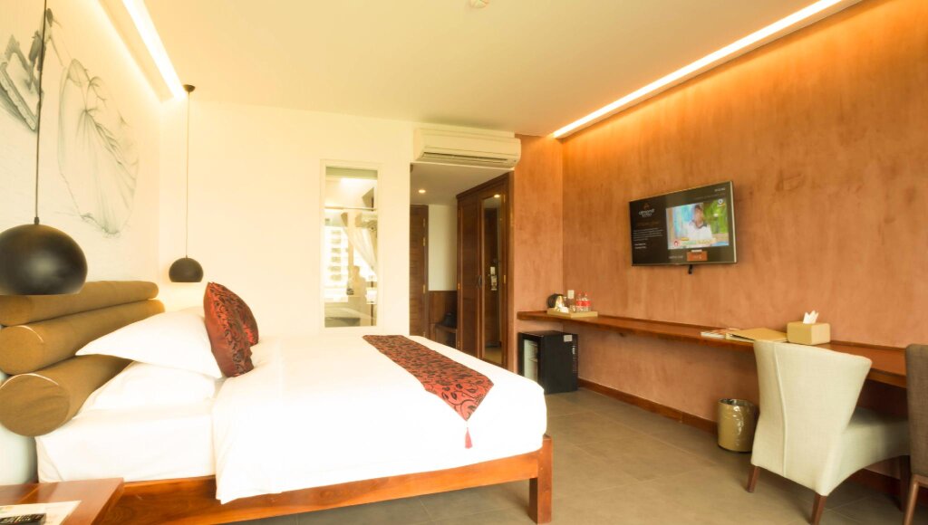 Deluxe Doppel Zimmer mit Gartenblick Almond Hotel Bassac River