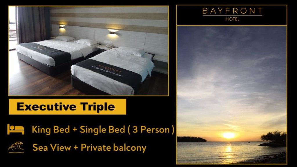 Habitación triple De ejecutivo Bayfront Hotel