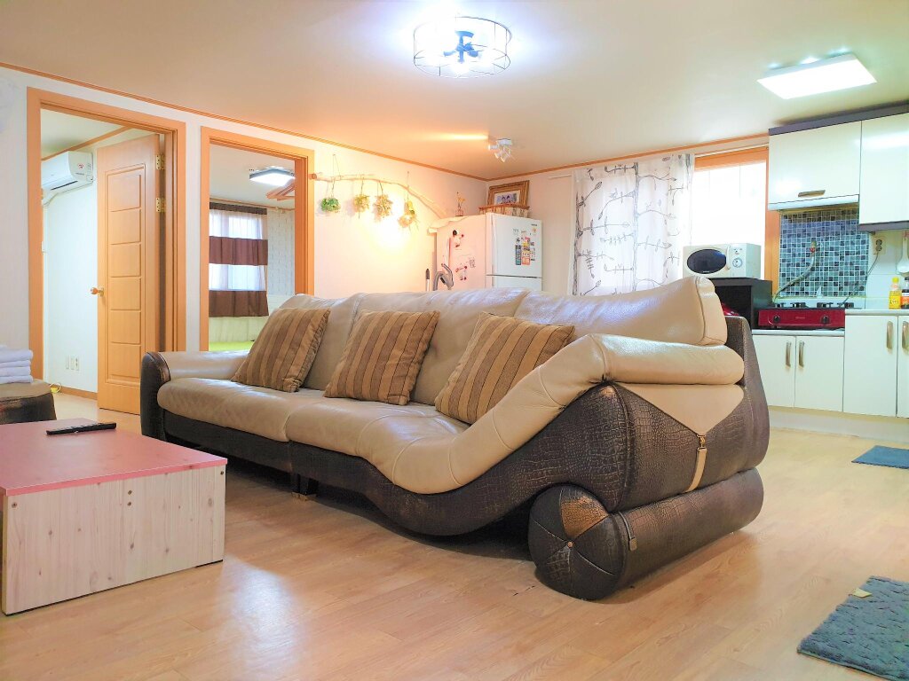 Cama en dormitorio compartido Ewha Guest House Hongdae