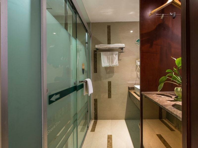Standard Double room with view GreenTree Inn Guangxi Nanning Jiangnan Wanda Plaza Tinghong Road Express Hotel