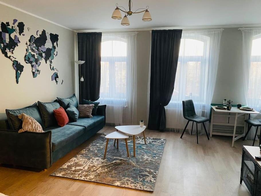 Apartamento 1 bedroom loft in Siena Tirgus