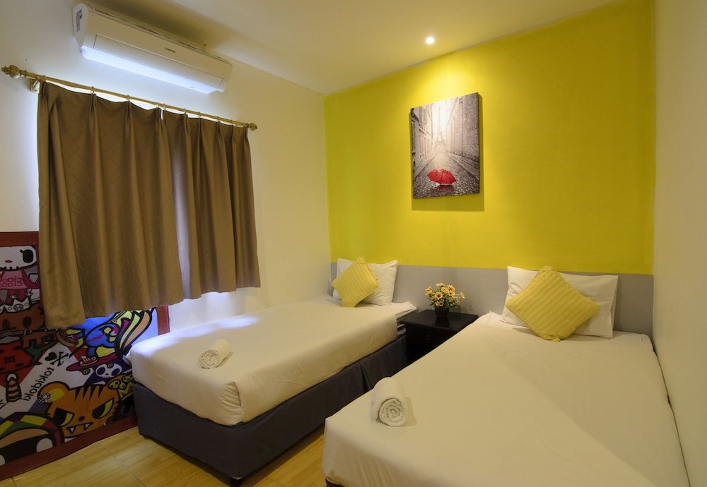 Habitación doble Estándar Room Hostel at Phuket Airport