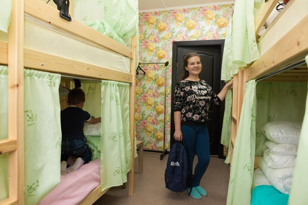 Кровать в общем номере (женский номер) Хостел Рус - Якутск