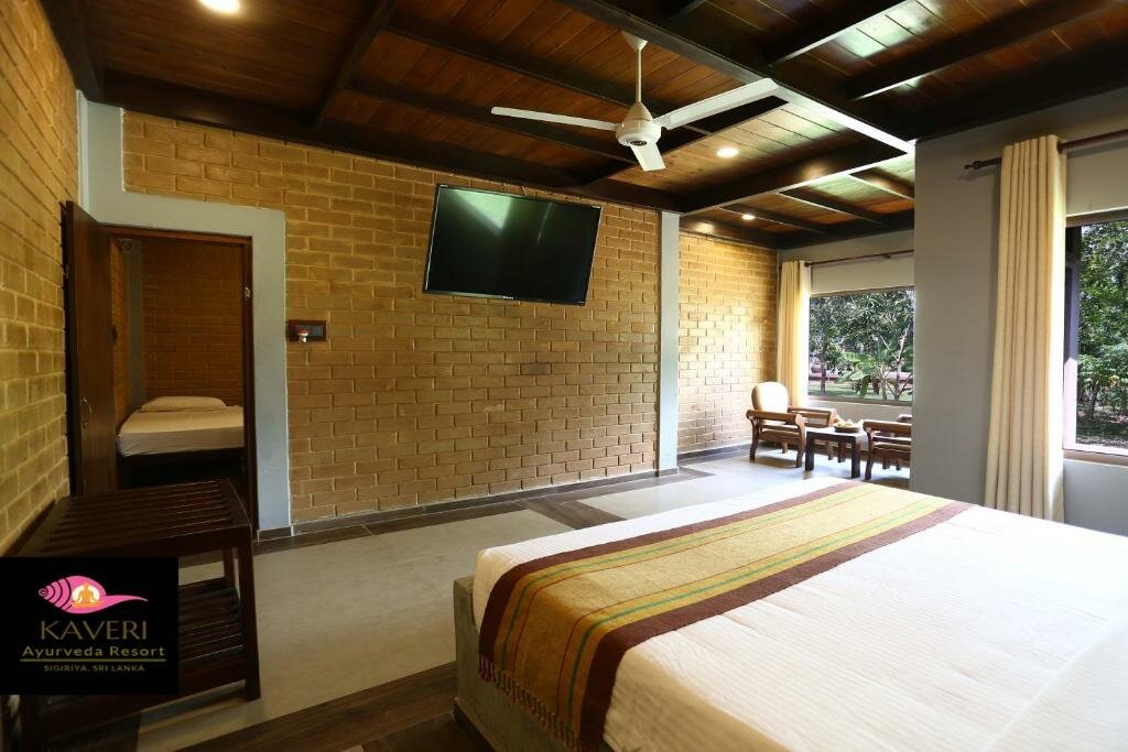 Семейный номер Deluxe Kaveri Resort Sigiriya