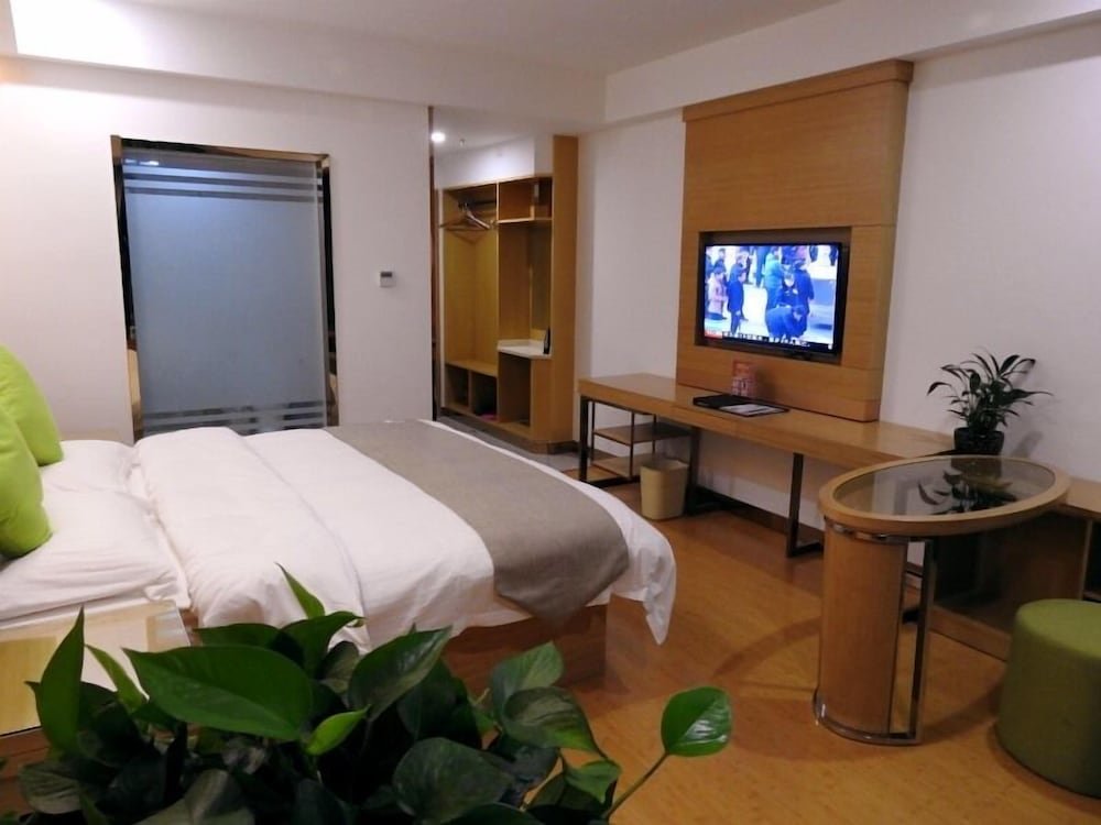 Habitación doble Estándar GreenTree Inn Hefei Feidong New District Huishang City Express Hotel