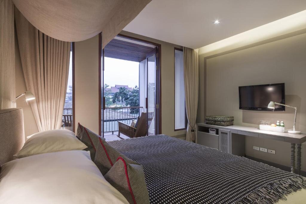 Superior Zimmer mit Balkon und mit Flussblick Sala Lanna Chiang Mai