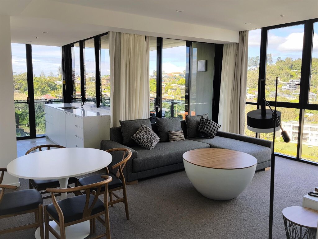 Апартаменты с 2 комнатами с панорамным видом Iconic Kirra Beach Resort