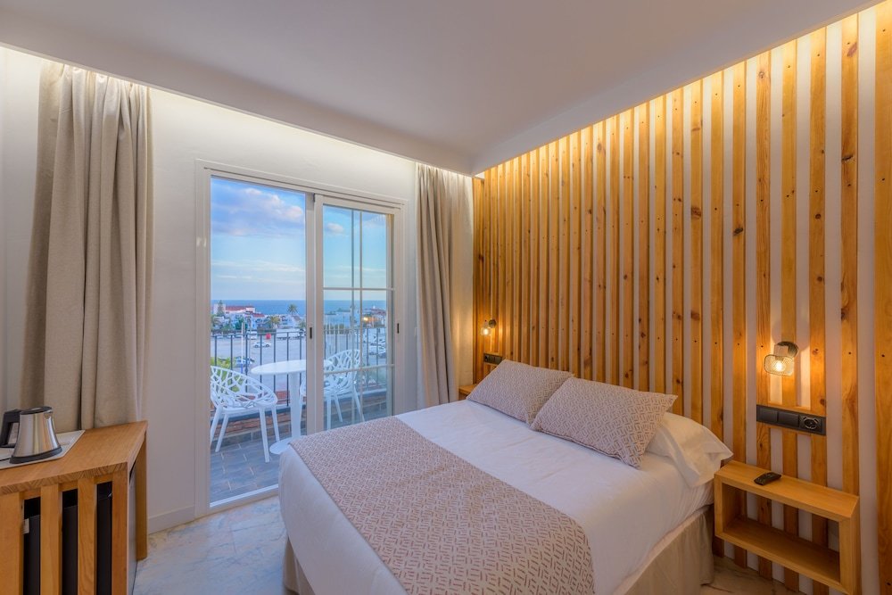 Komfort Doppel Zimmer mit Balkon und mit Meerblick Hotel Boutique Sibarys