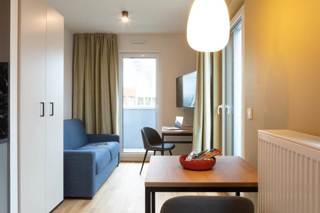Апартаменты Comfort Brera Serviced Apartments Frankfurt West