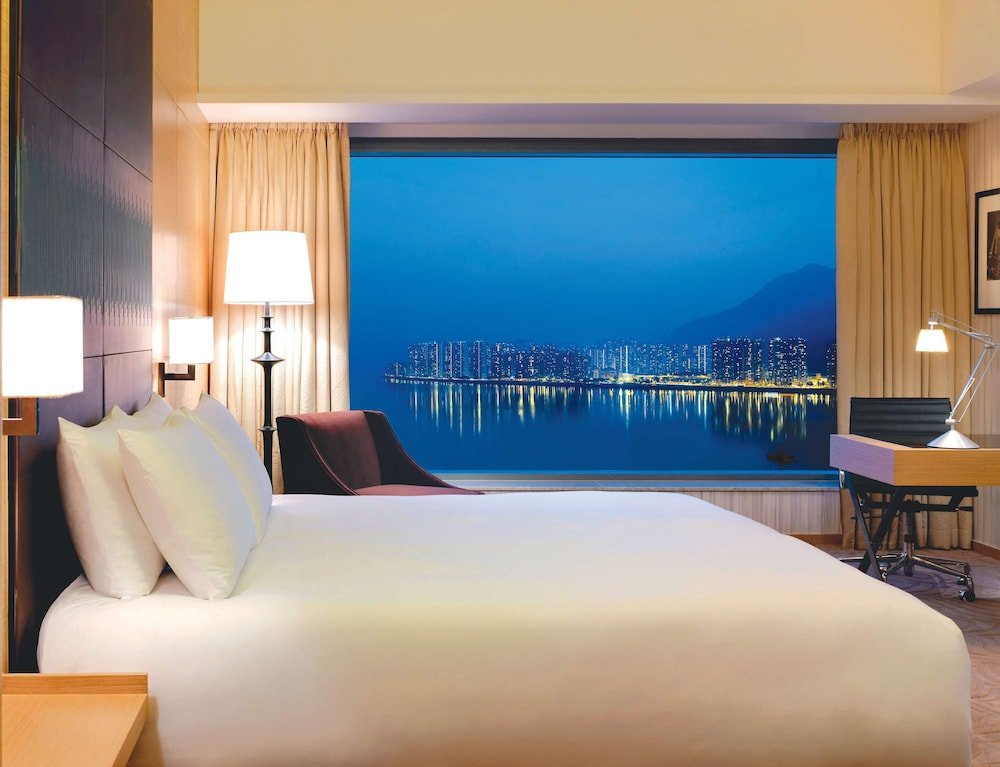 Номер Executive c 1 комнатой с видом на гавань Hyatt Regency Hong Kong, Sha Tin