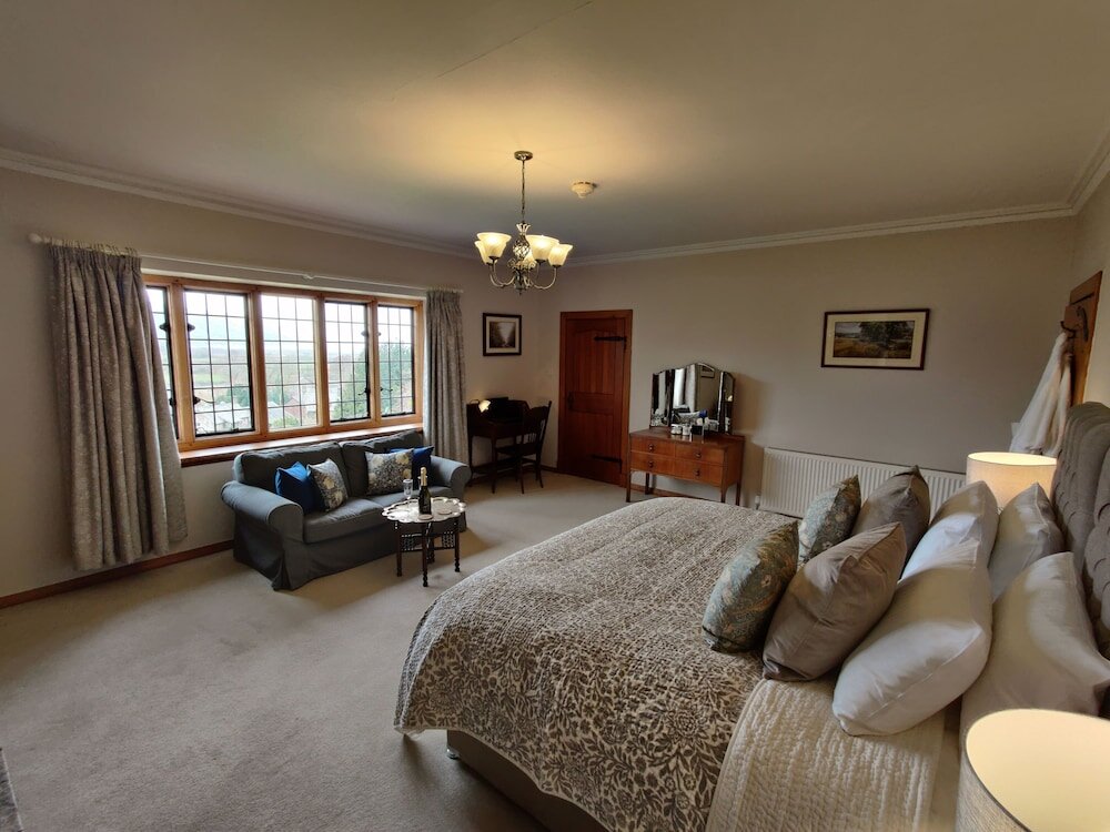 Двухместный номер Superior с видом на море Luxury Bed And Breakfast at Bossington Hall in Exmoor, Somerset